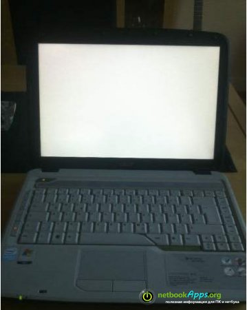 Ремонт Acer Aspire 4315 - Белый экран (white screen)